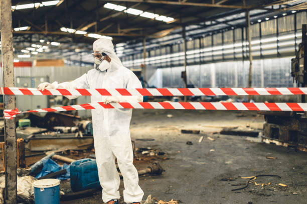 Professional Trauma Scene Cleanup technician working in Daykin, NE